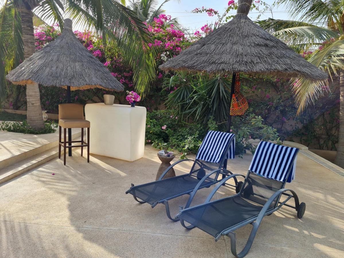 Bed and Breakfast Le Souimanga Bleu Saly Экстерьер фото